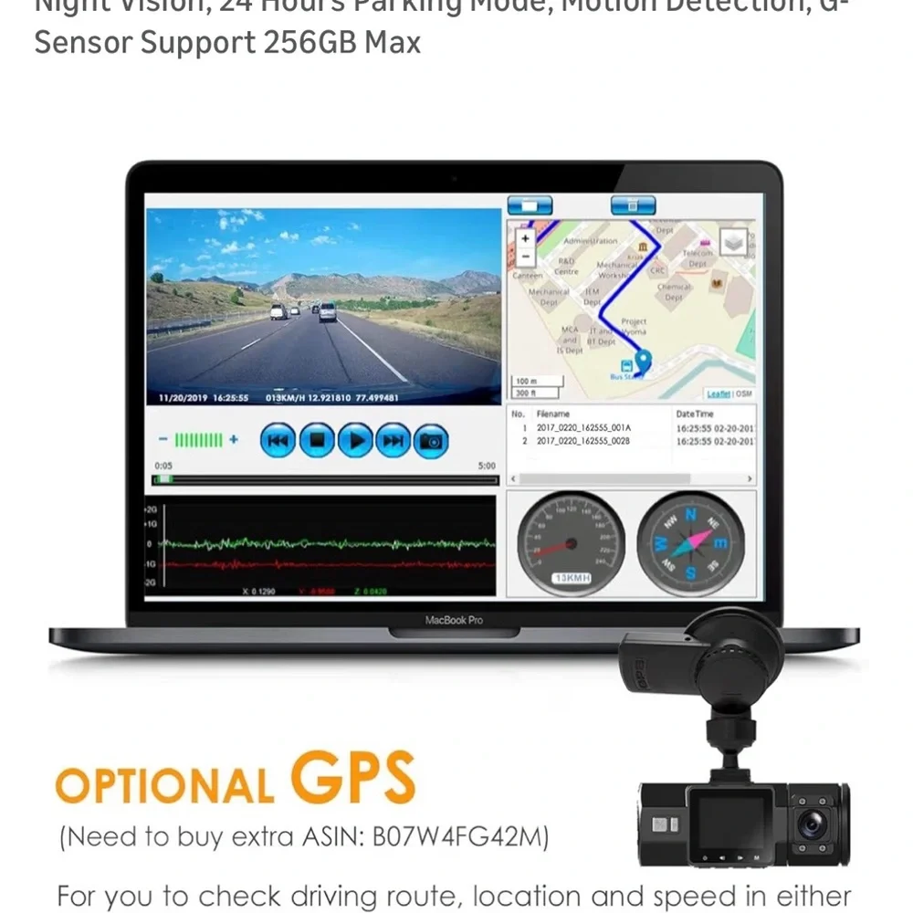OnDash N2 Pro Dash Cam - Black